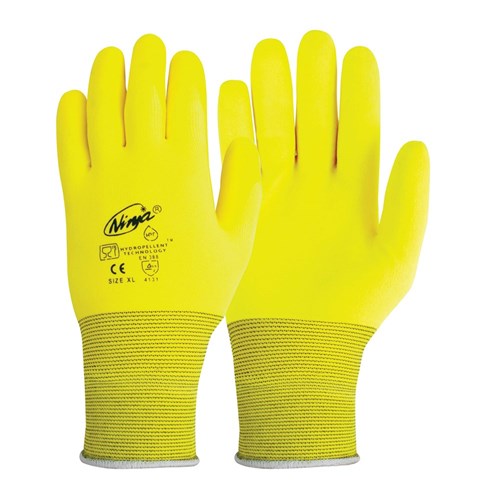 NINJA GLOVE HPT HI VIS 2XL ( PACK OF 12) 